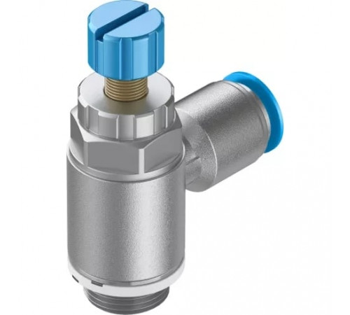 Дроссель с обратным клапаном Festo GRLA-3/8-QS-10-RS-D