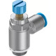 Дроссель с обратным клапаном Festo GRLA-3/8-QS-10-RS-D