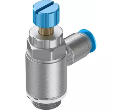 Дроссель с обратным клапаном Festo GRLA-3/8-QS-8-RS-D