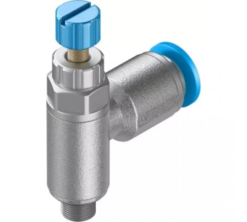 Дроссель с обратным клапаном Festo GRLA-M5-QS-4-RS-D