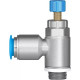 Дроссель с обратным клапаном Festo GRLA-1/4-QS-10-RS-D