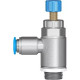 Дроссель с обратным клапаном Festo GRLA-1/4-QS-8-RS-D