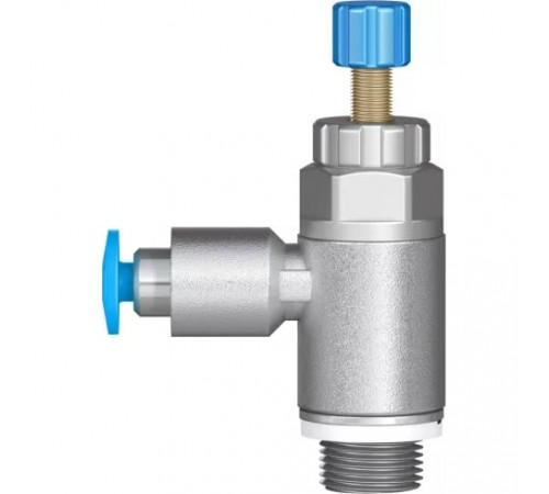 Дроссель с обратным клапаном Festo GRLA-1/8-QS-3-RS-D