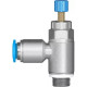 Дроссель с обратным клапаном Festo GRLA-1/8-QS-6-RS-D