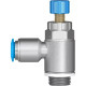 Дроссель с обратным клапаном Festo GRLA-3/8-QS-10-RS-D
