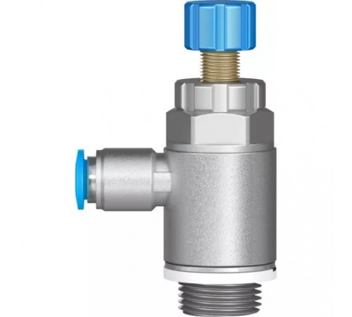 Дроссель с обратным клапаном Festo GRLA-3/8-QS-6-RS-D