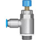 Дроссель с обратным клапаном Festo GRLA-3/8-QS-8-RS-D