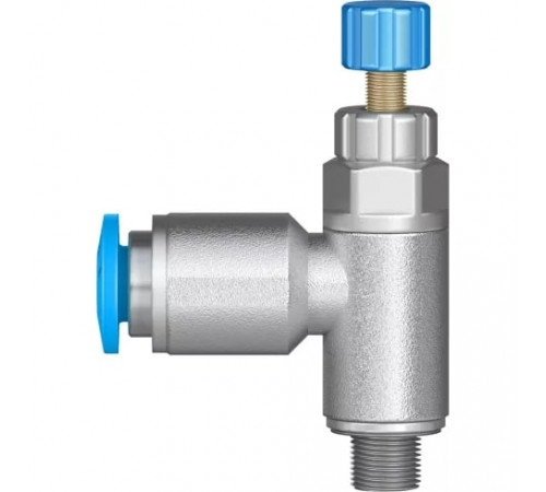 Дроссель с обратным клапаном Festo GRLA-M5-QS-4-RS-D