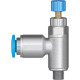 Дроссель с обратным клапаном Festo GRLA-M5-QS-4-RS-D