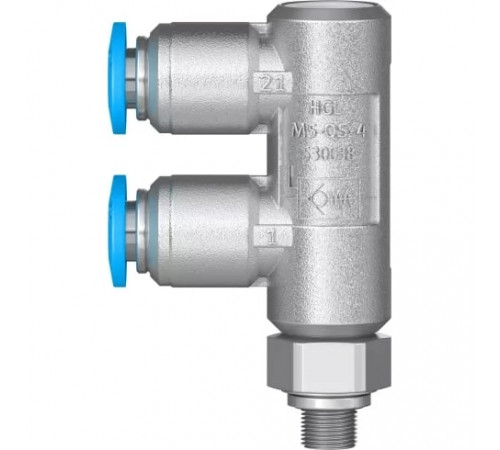 Управляемый обратный клапан Festo HGL-M5-QS-4
