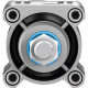 Стандартный пневмоцилиндр Festo DSBC-63-25-PPSA-N3