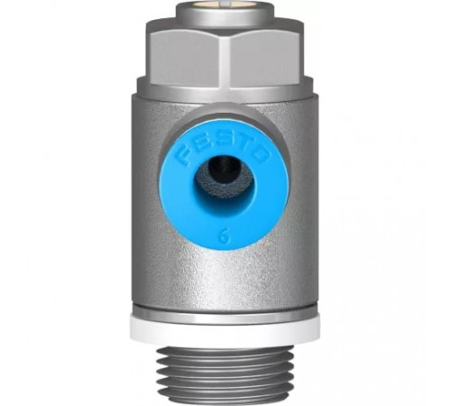 Дроссель с обратным клапаном Festo GRLA-1/4-QS-6-D