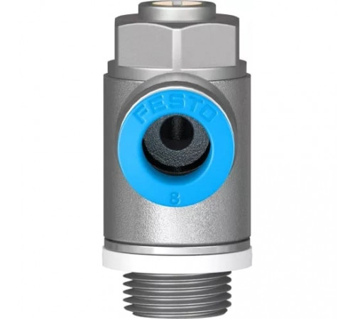 Дроссель с обратным клапаном Festo GRLA-1/4-QS-8-D