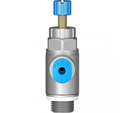 Дроссель с обратным клапаном Festo GRLA-1/8-QS-3-RS-D