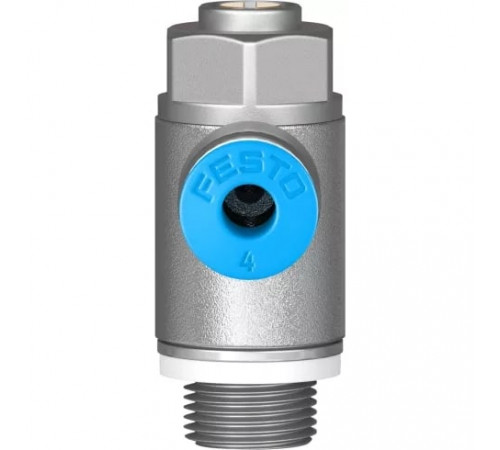 Дроссель с обратным клапаном Festo GRLA-1/8-QS-4-D