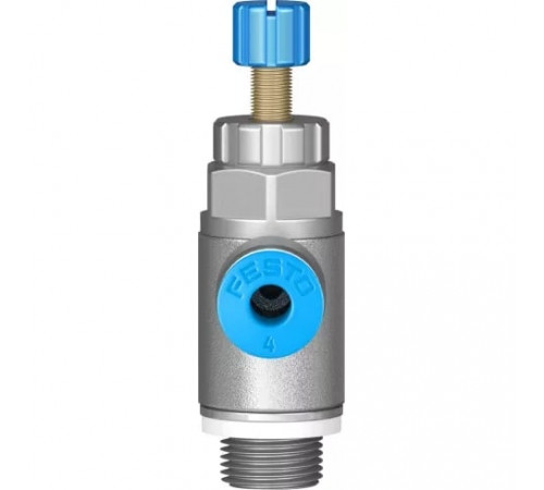 Дроссель с обратным клапаном Festo GRLA-1/8-QS-4-RS-D
