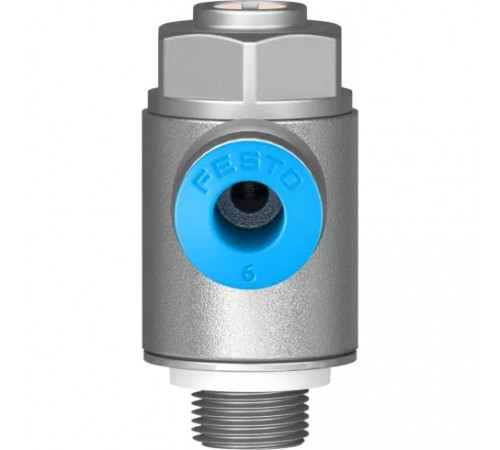 Дроссель с обратным клапаном Festo GRLA-1/8-QS-6-MF-D