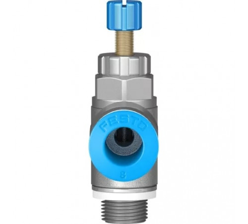 Дроссель с обратным клапаном Festo GRLA-1/8-QS-8-RS-D