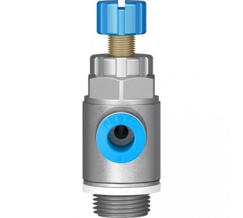 Дроссель с обратным клапаном Festo GRLA-3/8-QS-8-RS-D