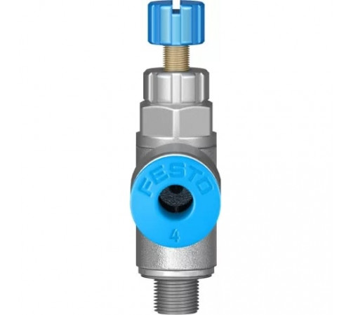Дроссель с обратным клапаном Festo GRLA-M5-QS-4-RS-D
