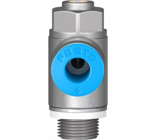 Дроссель с обратным клапаном Festo GRLZ-1/8-QS-6-D