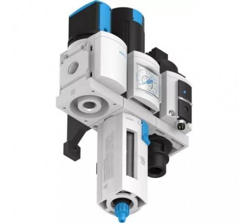 Блок подготовки воздуха, комбинация Festo MSB4-1/4:C3:J1:D14-WP