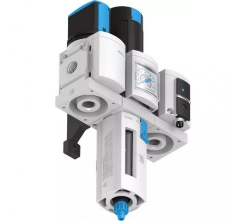 Блок подготовки воздуха, комбинация Festo MSB4-1/4:C3:J1:F12-WP