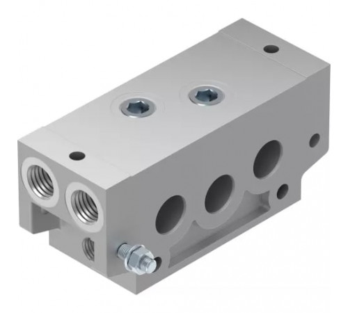 Коллекторная плита угловая Festo NAVW-1/4-1-ISO