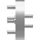 Адаптерная плита для стандартного параллельного захвата Festo DHAA-G-R3-12-B18-6