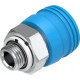 Быстроразъемная розетка Festo KD4-1/4-A