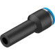 Переходник цанговый со вставной втулкой Festo QS-10H-8