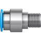 Штуцер цанговый с внутренним шестигранником Festo QS-1/4-12-I