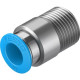 Штуцер цанговый с внутренним шестигранником Festo QS-3/8-10-I