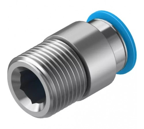 Штуцер цанговый с внутренним шестигранником Festo QS-3/8-10-I