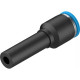 Переходник цанговый со вставной втулкой Festo QS-8H-6