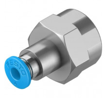 Штуцер цанговый с внутренней резьбой Festo QSF-1/4-4-B