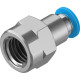 Штуцер цанговый с внутренней резьбой Festo QSF-1/4-6-B