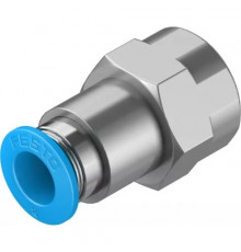 Штуцер цанговый с внутренней резьбой Festo QSF-1/4-8-B