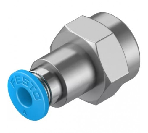 Штуцер цанговый с внутренней резьбой Festo QSF-1/8-4-B