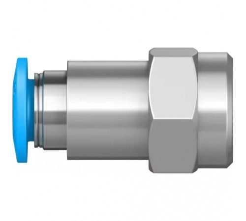 Штуцер цанговый с внутренней резьбой Festo QSF-1/8-6-B