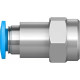 Штуцер цанговый с внутренней резьбой Festo QSF-1/8-6-B