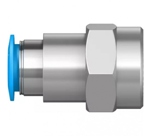 Штуцер цанговый с внутренней резьбой Festo QSF-3/8-10-B