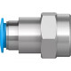 Штуцер цанговый с внутренней резьбой Festo QSF-3/8-10-B