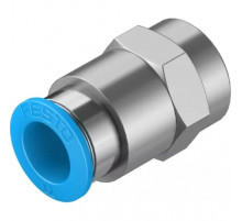 Штуцер цанговый с внутренней резьбой Festo QSF-3/8-12-B
