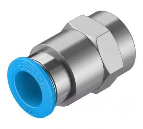 Штуцер цанговый с внутренней резьбой Festo QSF-3/8-12-B