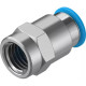 Штуцер цанговый с внутренней резьбой Festo QSF-3/8-12-B