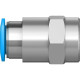 Штуцер цанговый с внутренней резьбой Festo QSF-3/8-12-B