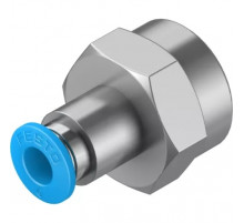 Штуцер цанговый с внутренней резьбой Festo QSF-3/8-6-B