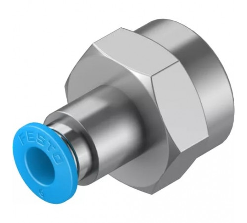 Штуцер цанговый с внутренней резьбой Festo QSF-3/8-6-B