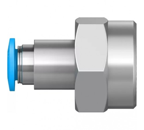 Штуцер цанговый с внутренней резьбой Festo QSF-3/8-6-B